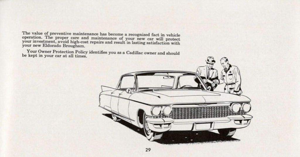 1960 Cadillac Eldorado Owners Manual Page 23